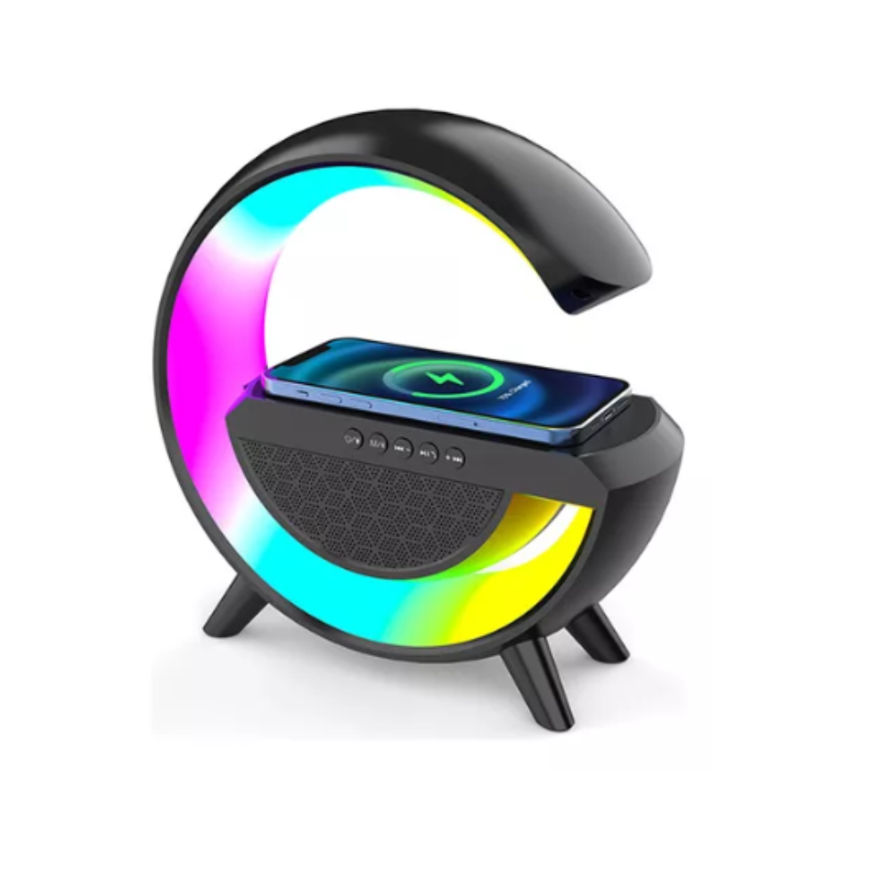 Lámpara Parlante Tipo G LED RGB Preta Original