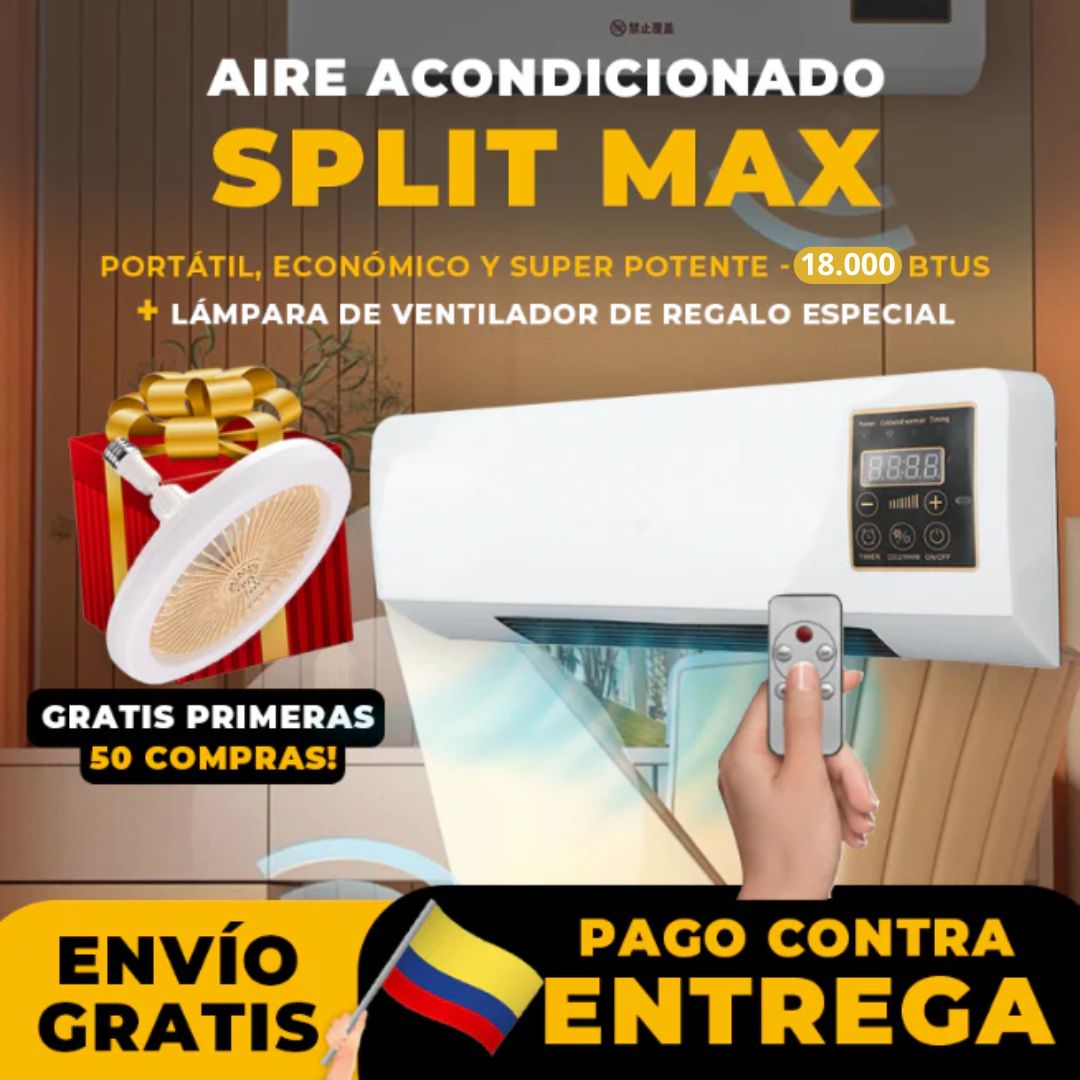 SplitMax 3.0 - Aire Acondicionado Portatil 2026