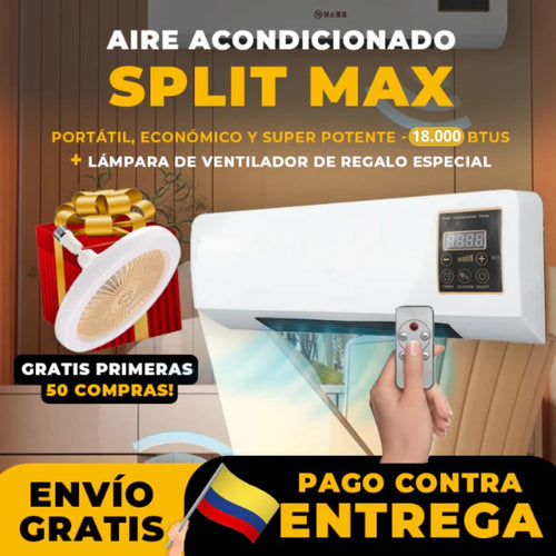 SplitMax 3.0 - Aire Acondicionado Portatil 2026