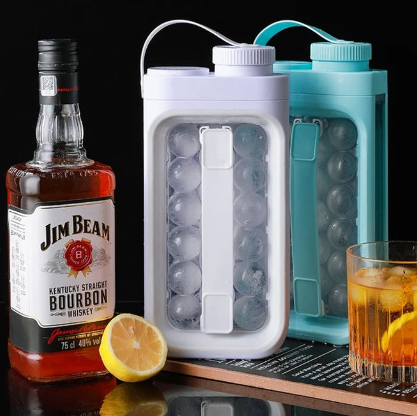 Botella Molde Cubos Hielo Cocina