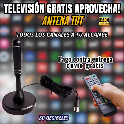 ANTENA TDT FULL HD CABLE 3M